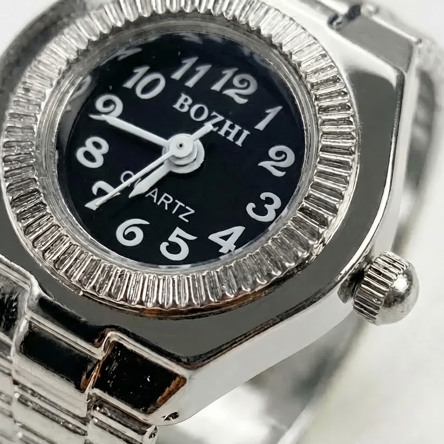 Anillo Milano | Negro Plata