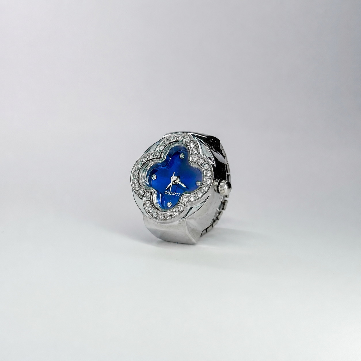 Anillo Cleef | Azul Plata