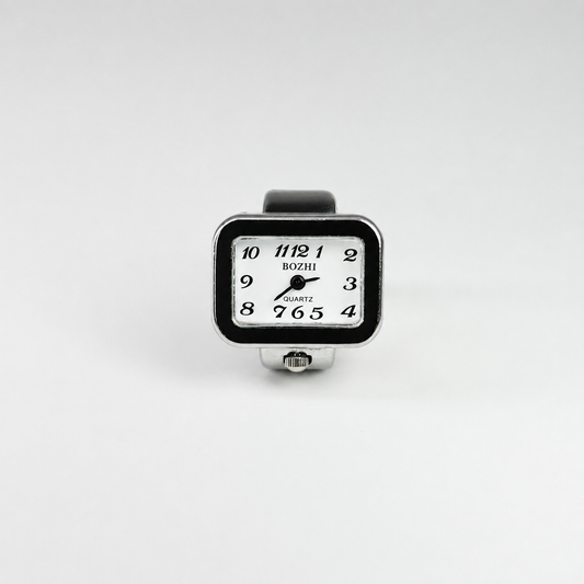 Anillo Vintage | Blanco Plata