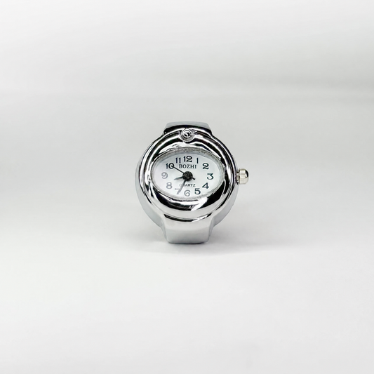 Anillo Bari | Blanco Plata