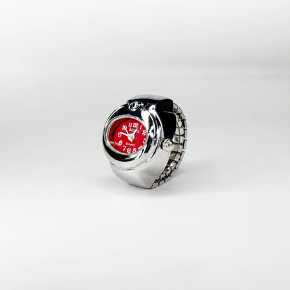 Anillo Bari | Rojo Plata