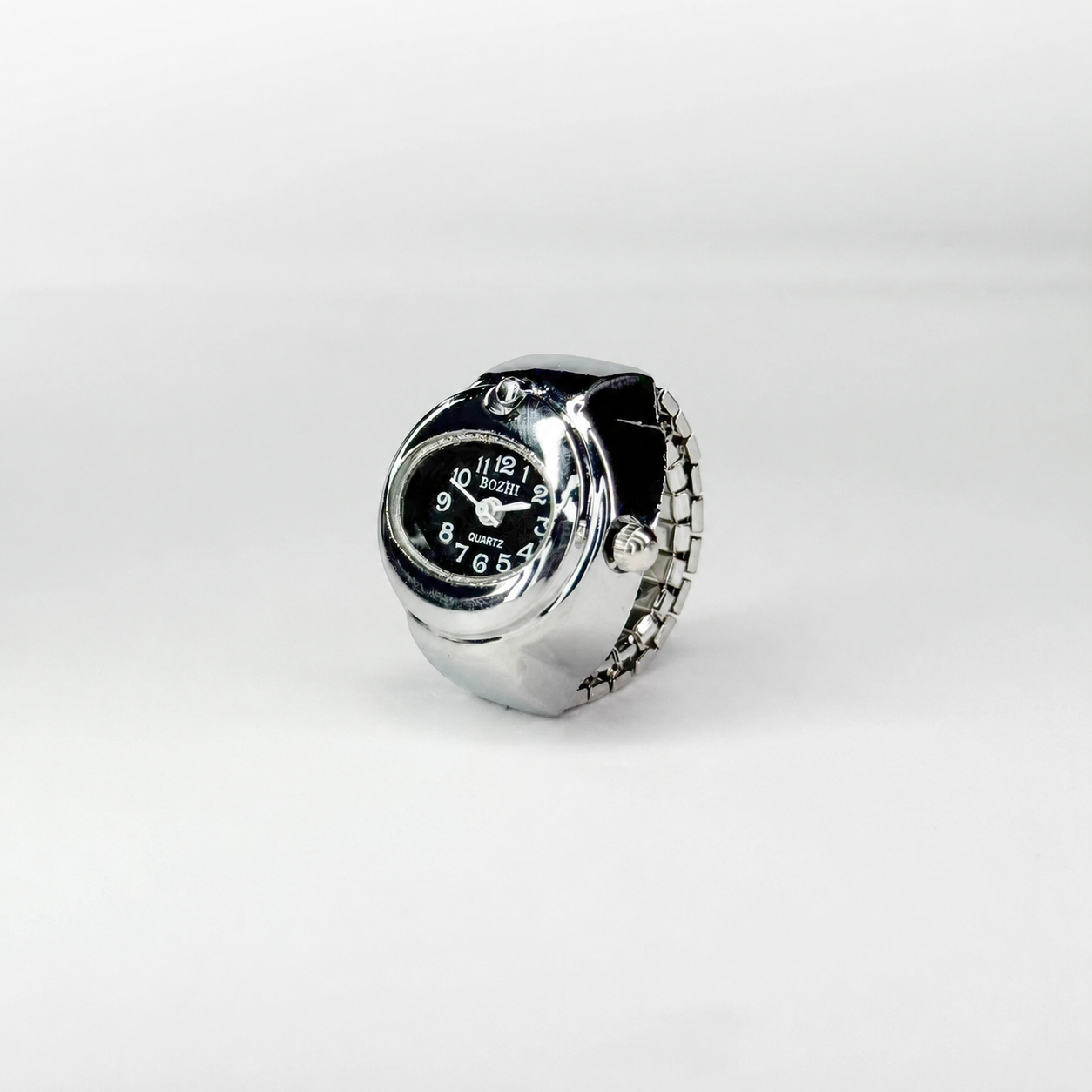 Anillo Bari | Negro Plata