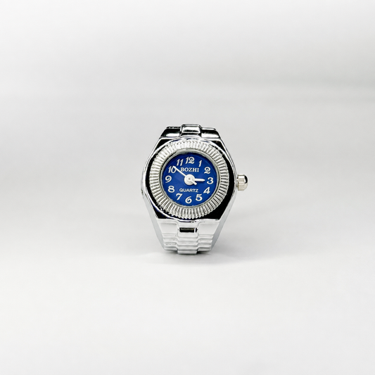 Anillo Milano | Azul Plata