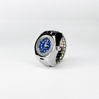 Anillo Milano | Azul Plata