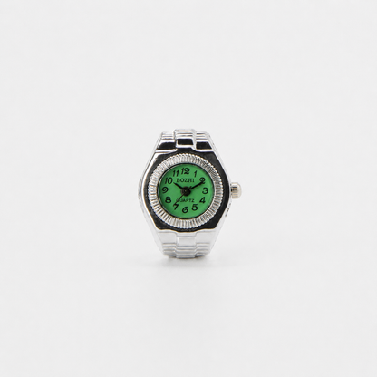 Anillo Milano | Verde Plata