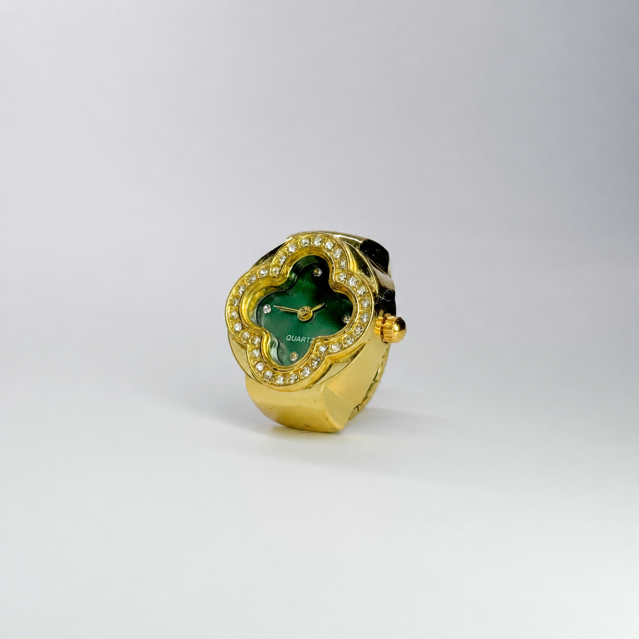 Anillo Cleef | Verde Oro