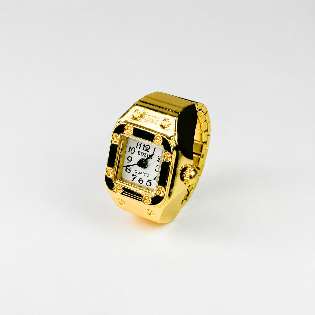Anillo Santos | Blanco Oro