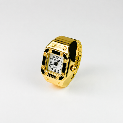 Anillo Santos | Blanco Oro