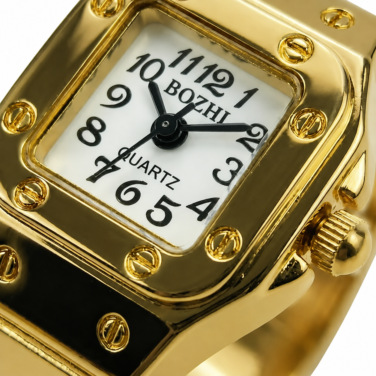 Anillo Santos | Blanco Oro