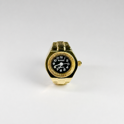 Anillo Milano | Negro Oro