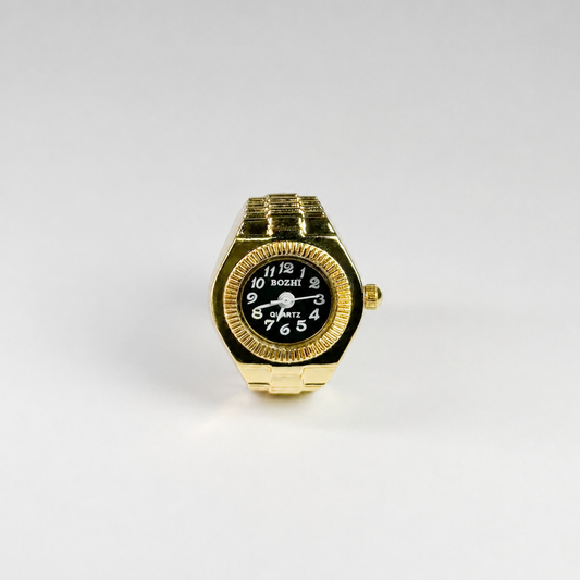 Anillo Milano | Negro Oro