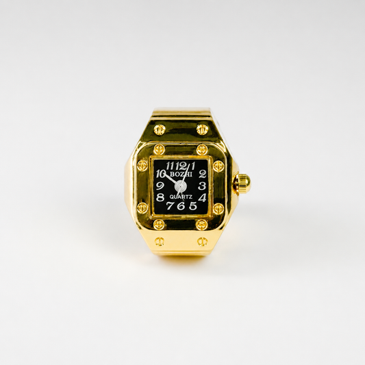 Anillo Santos | Negro Oro