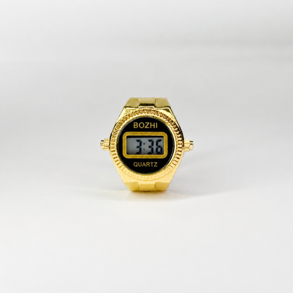 Anillo Digital | Negro Oro