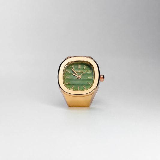 Anillo Nautilus | Verde Rose