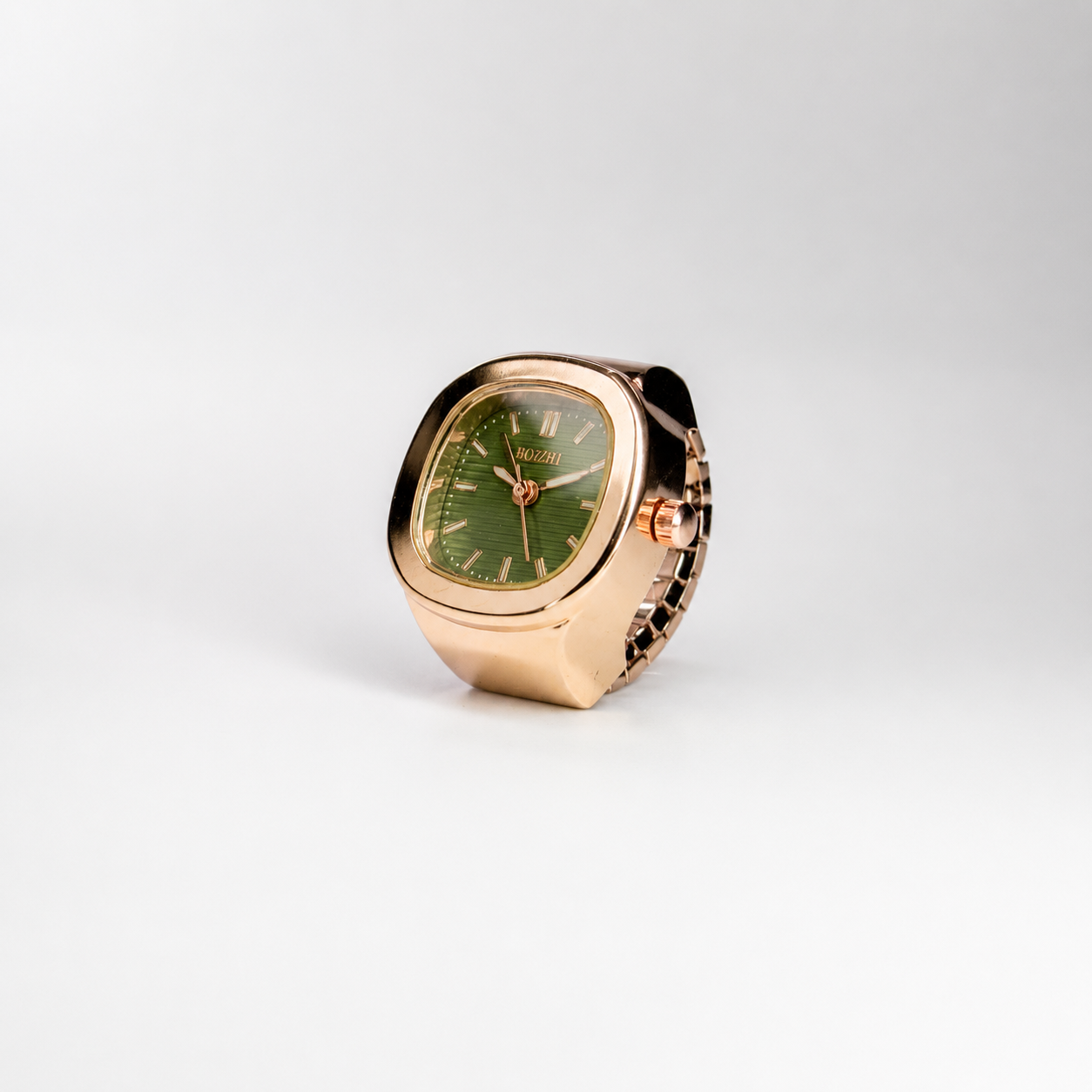 Anillo Nautilus | Verde Rose