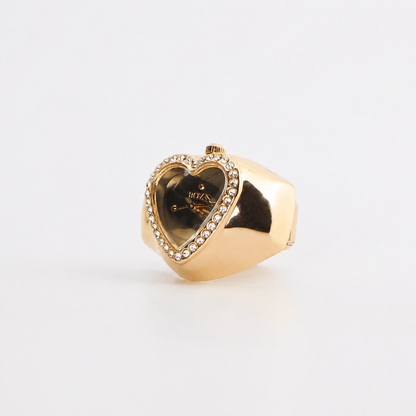 Anillo de Corazón | Gris Rose