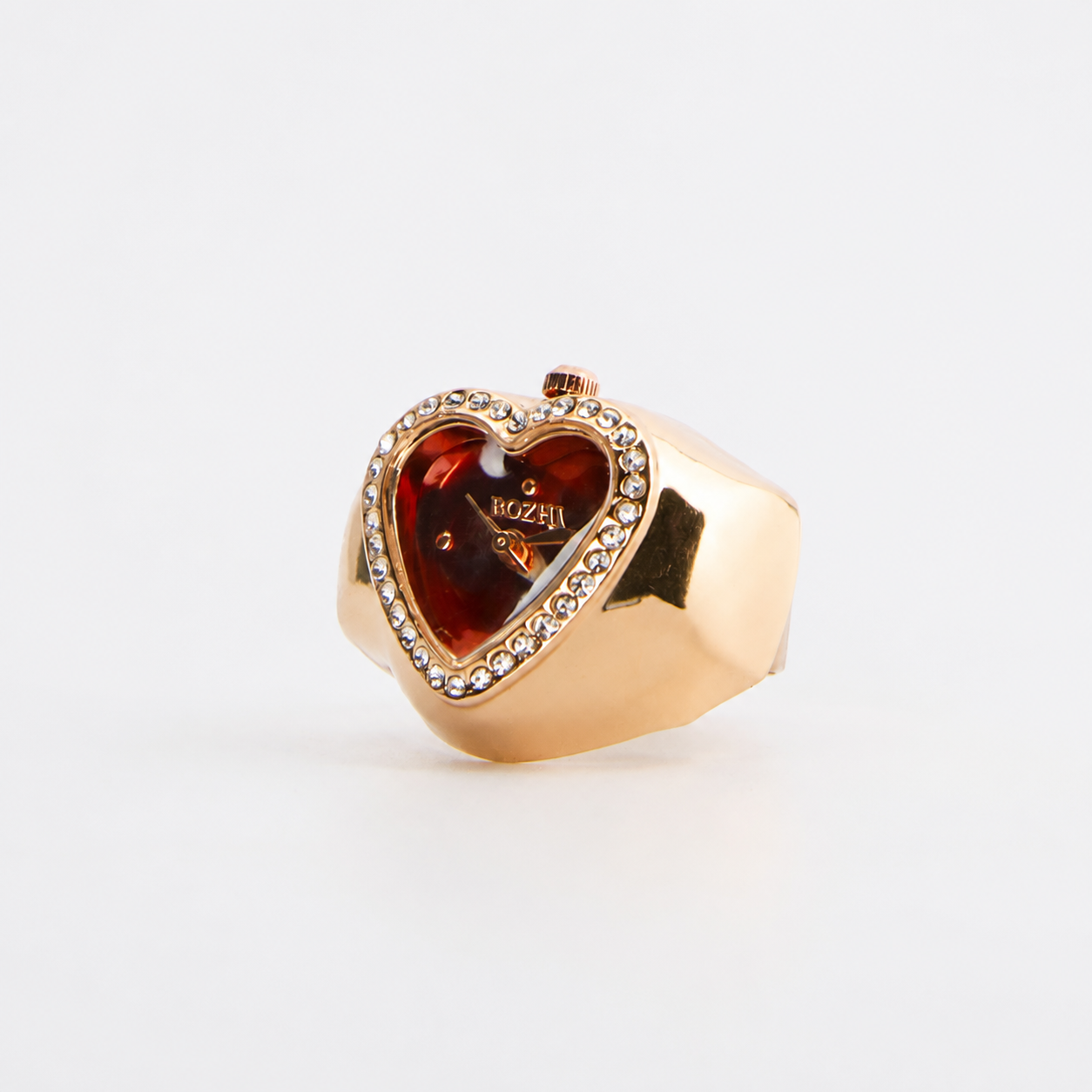 Anillo de Corazón | Rojo Rose