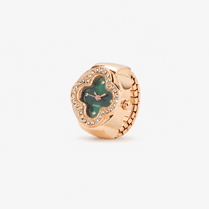 Anillo Cleef | Verde Rose