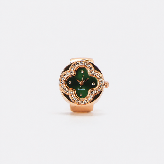 Anillo Cleef | Verde Rose