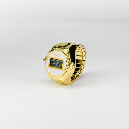 Anillo Digital | Blanco Oro