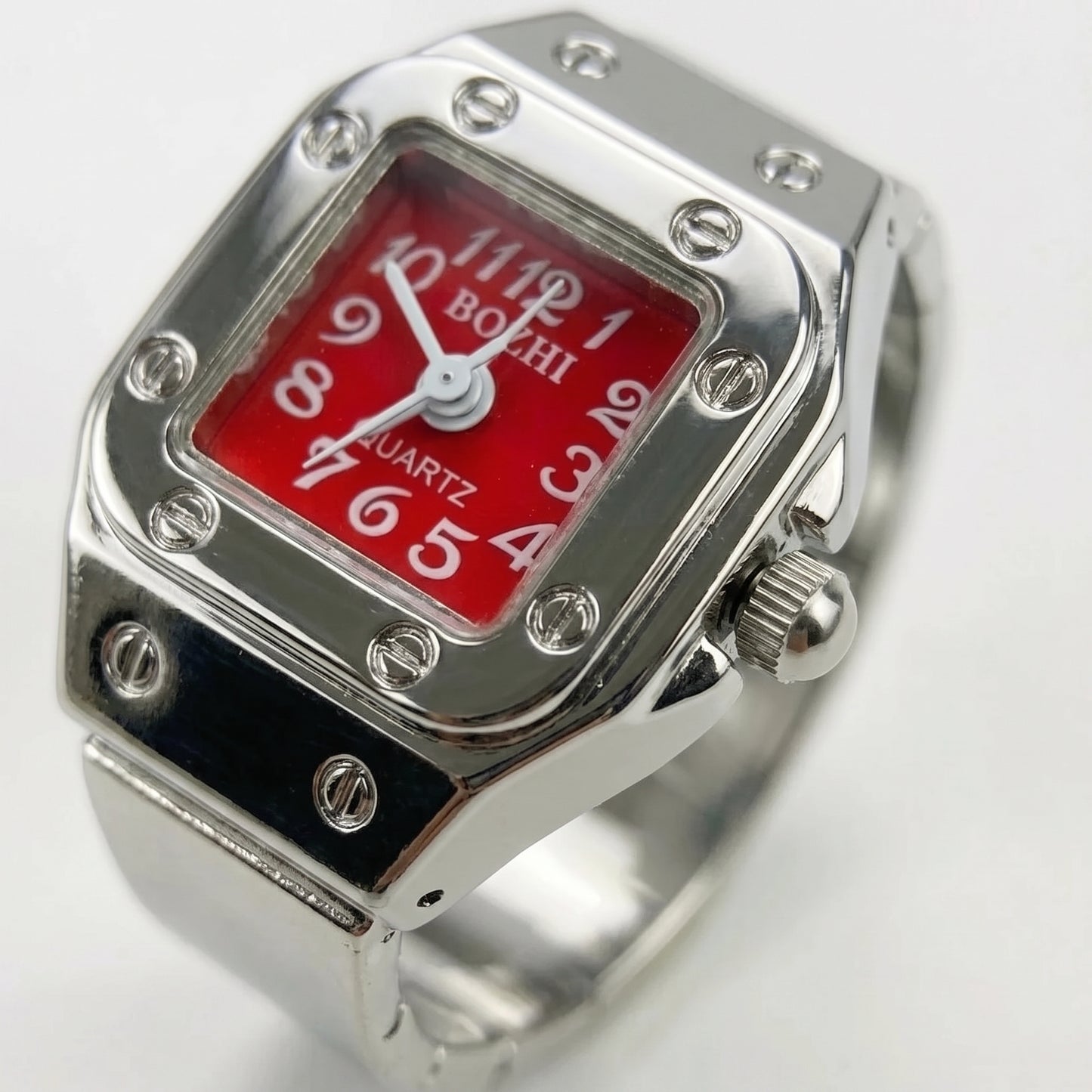 Anillo Santos | Rojo Plata
