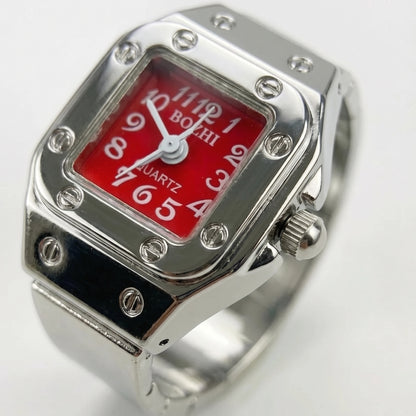 Anillo Santos | Rojo Plata