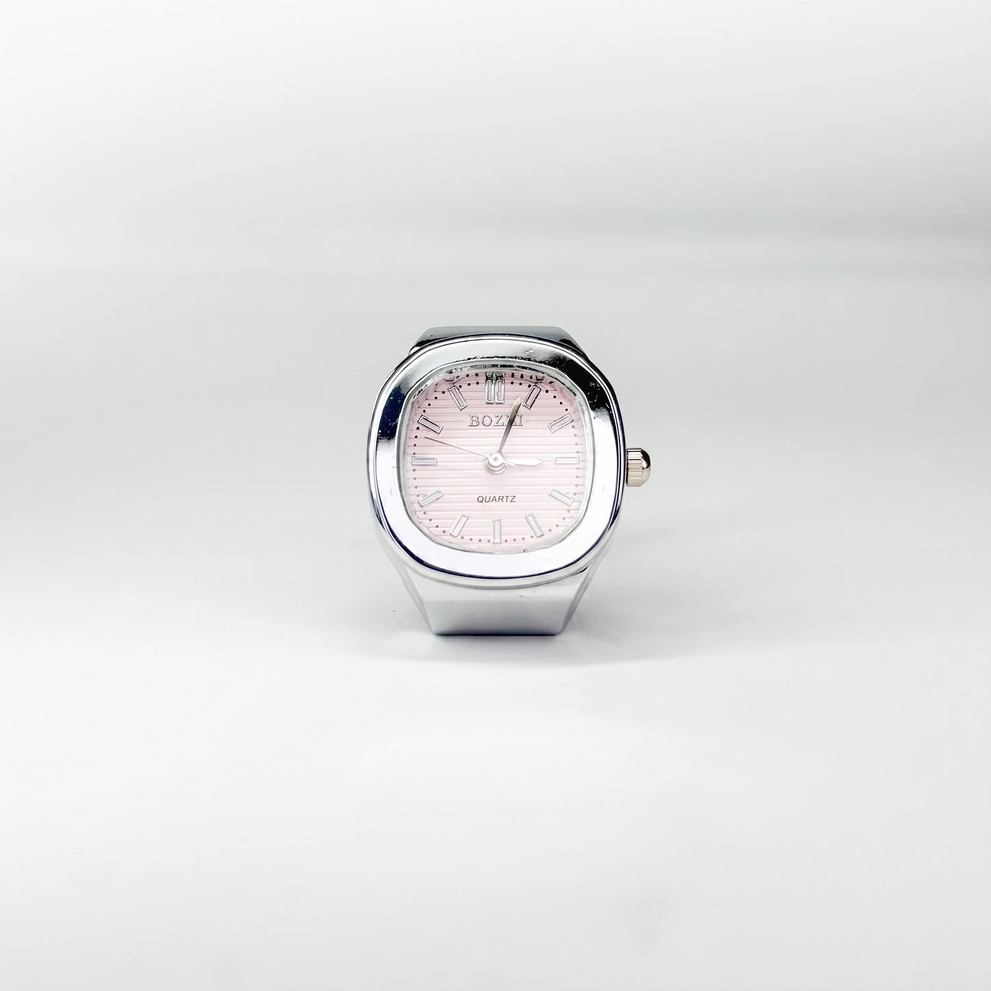 Anillo Nautilus | Rosa Plata
