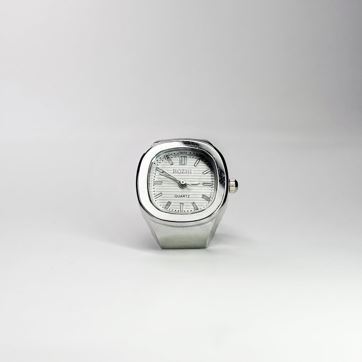 Anillo Nautilus | Blanco Plata
