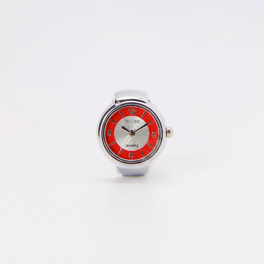 Anillo Medianoche | Rojo Plata