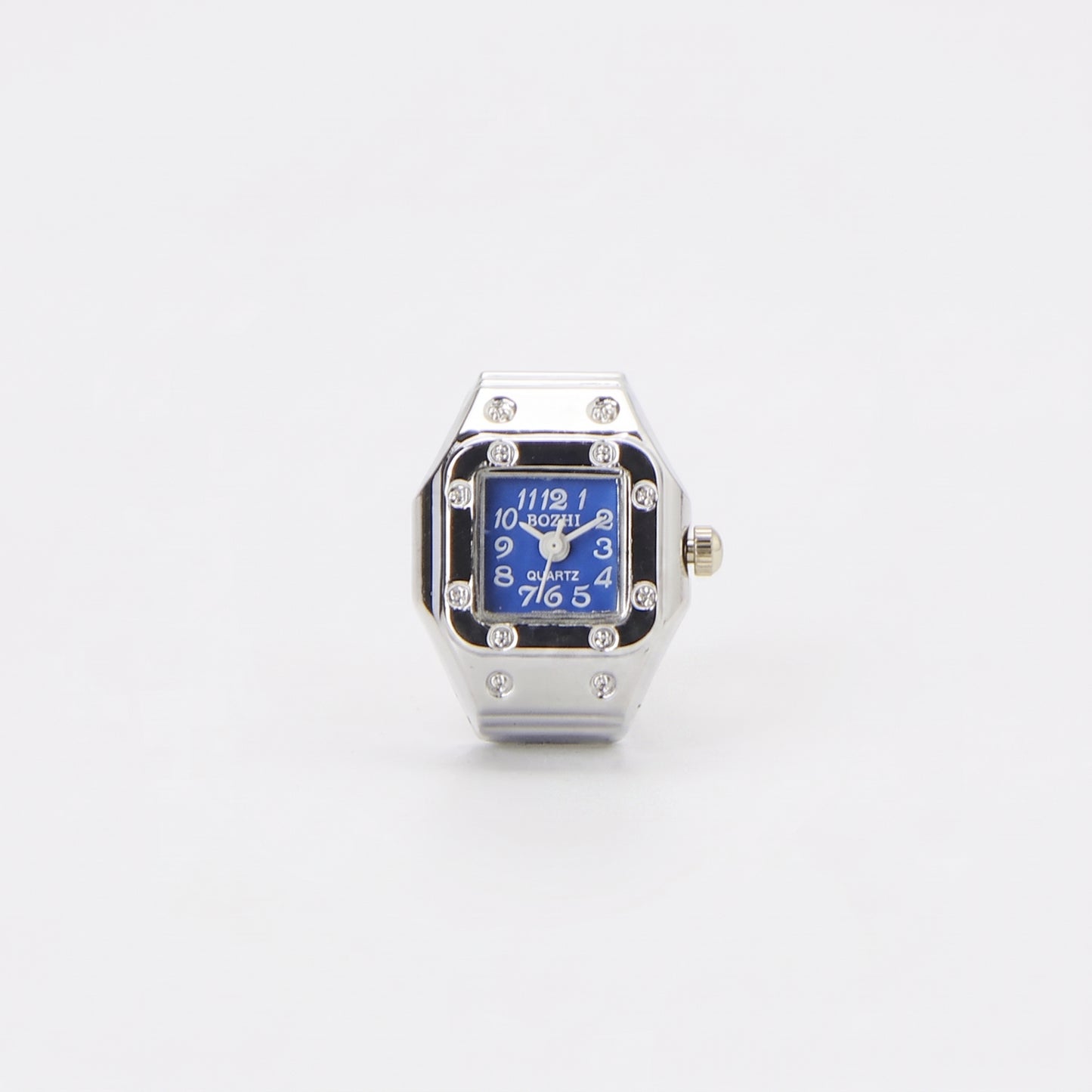 Anillo Santos | Azul Plata