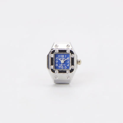 Anillo Santos | Azul Plata