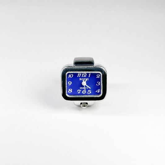Anillo Vintage | Azul Plata
