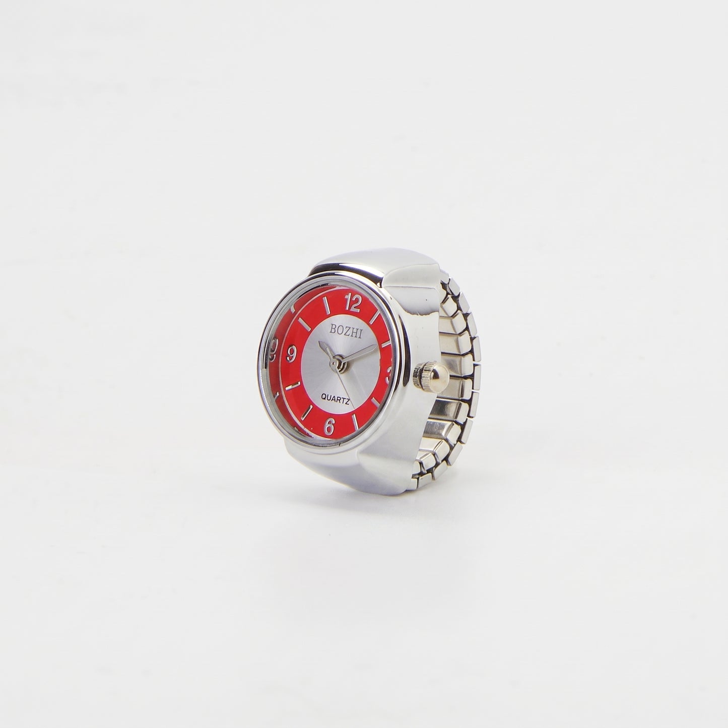 Anillo Medianoche | Rojo Plata