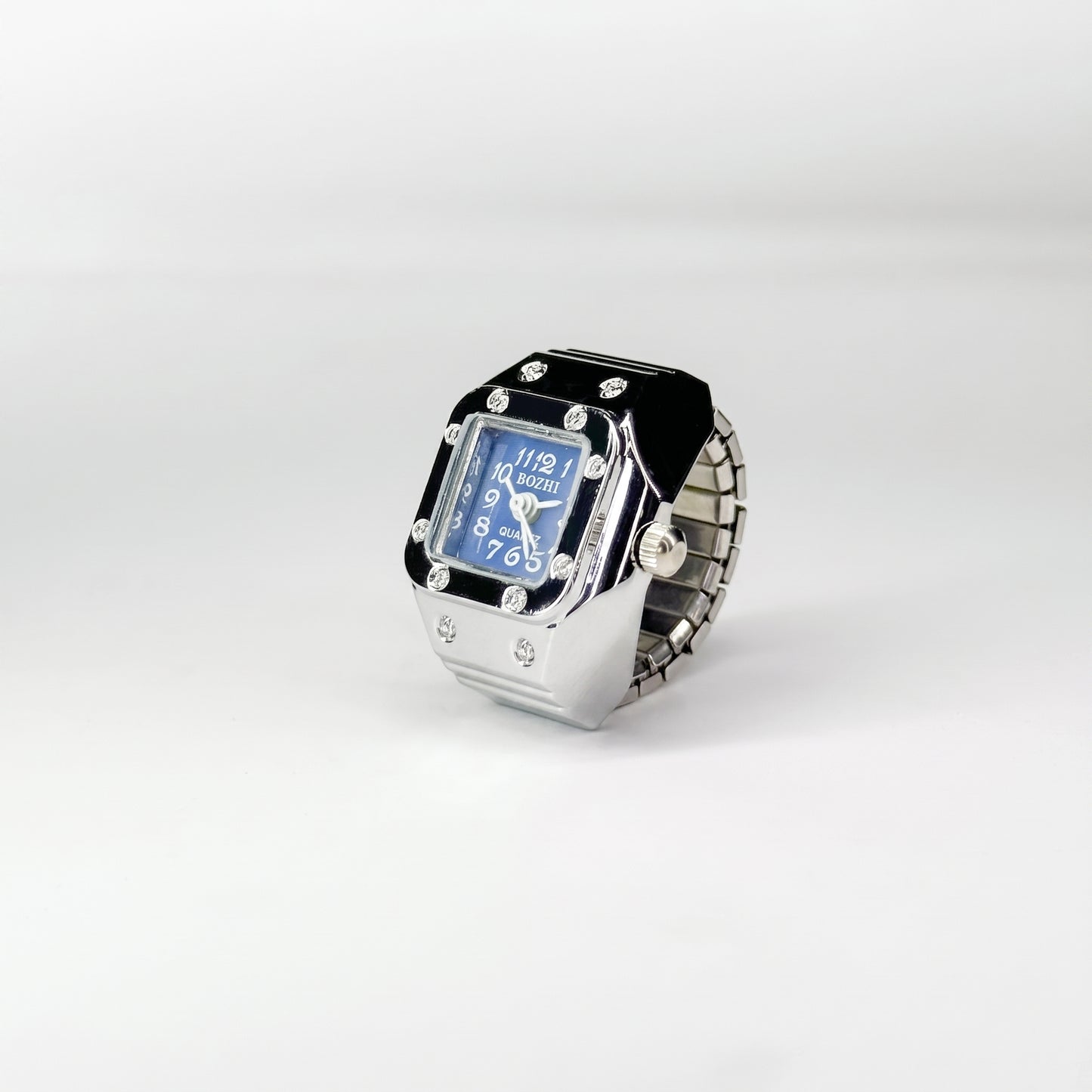 Anillo Santos | Azul Plata