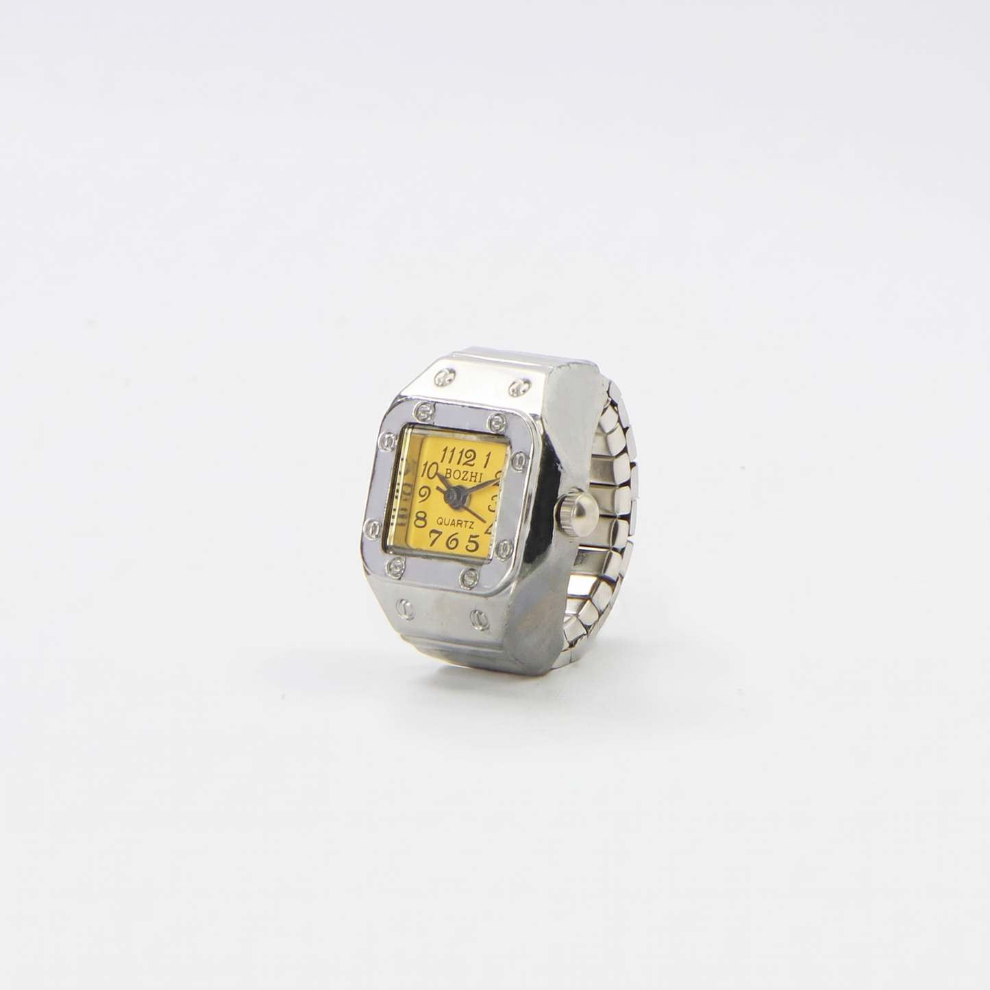 Anillo Santos | Amarillo Plata