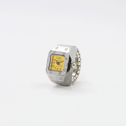 Anillo Santos | Amarillo Plata