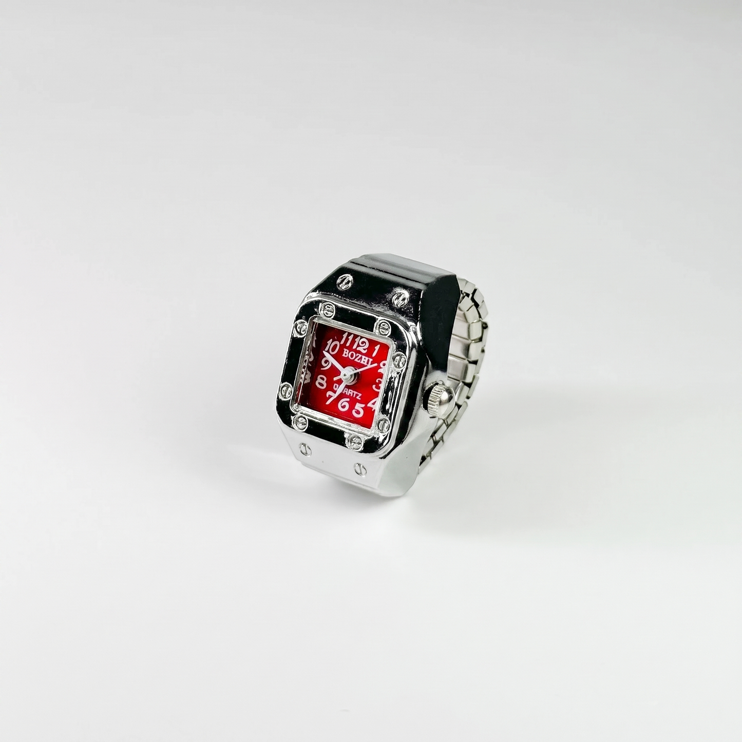 Anillo Santos | Rojo Plata