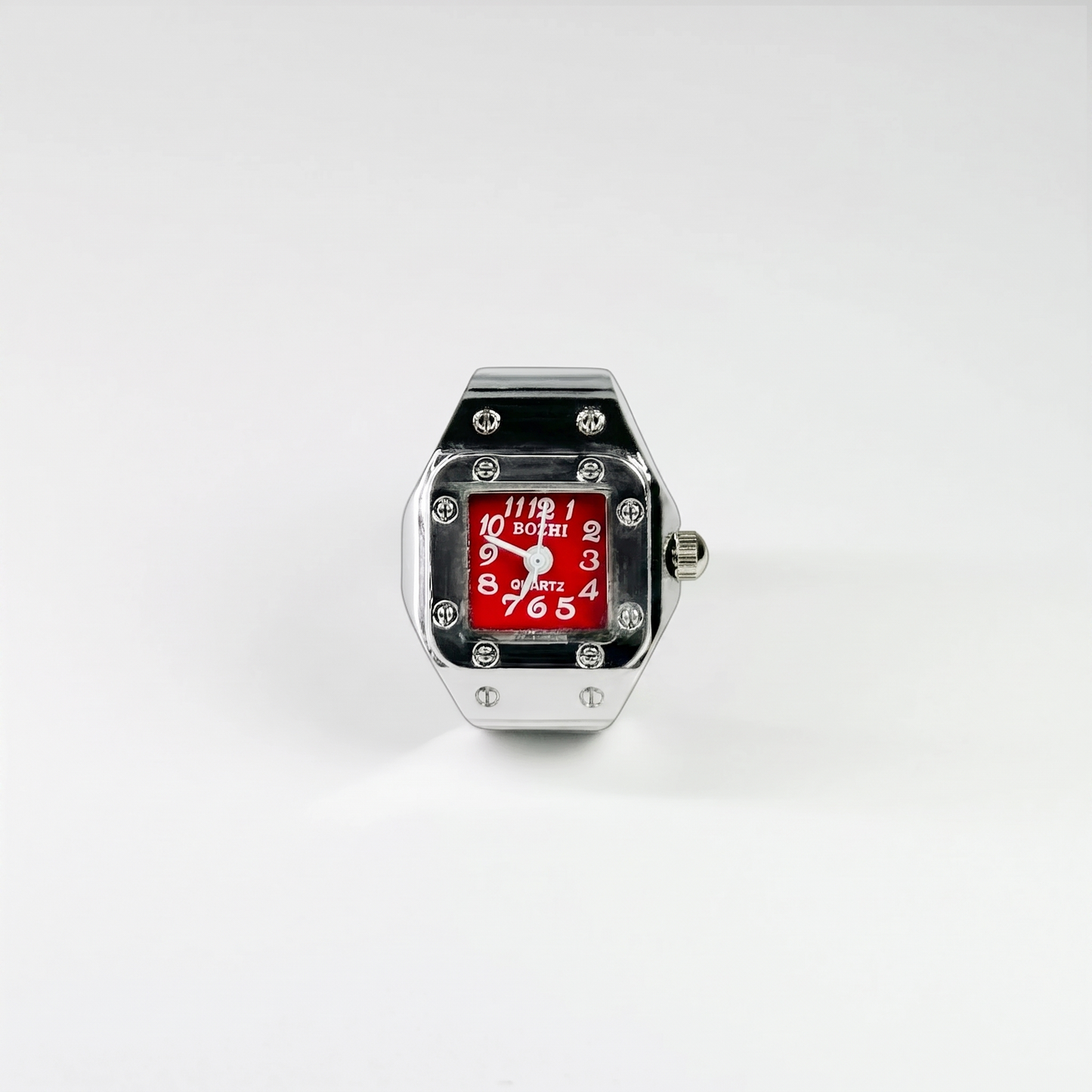 Anillo Santos | Rojo Plata