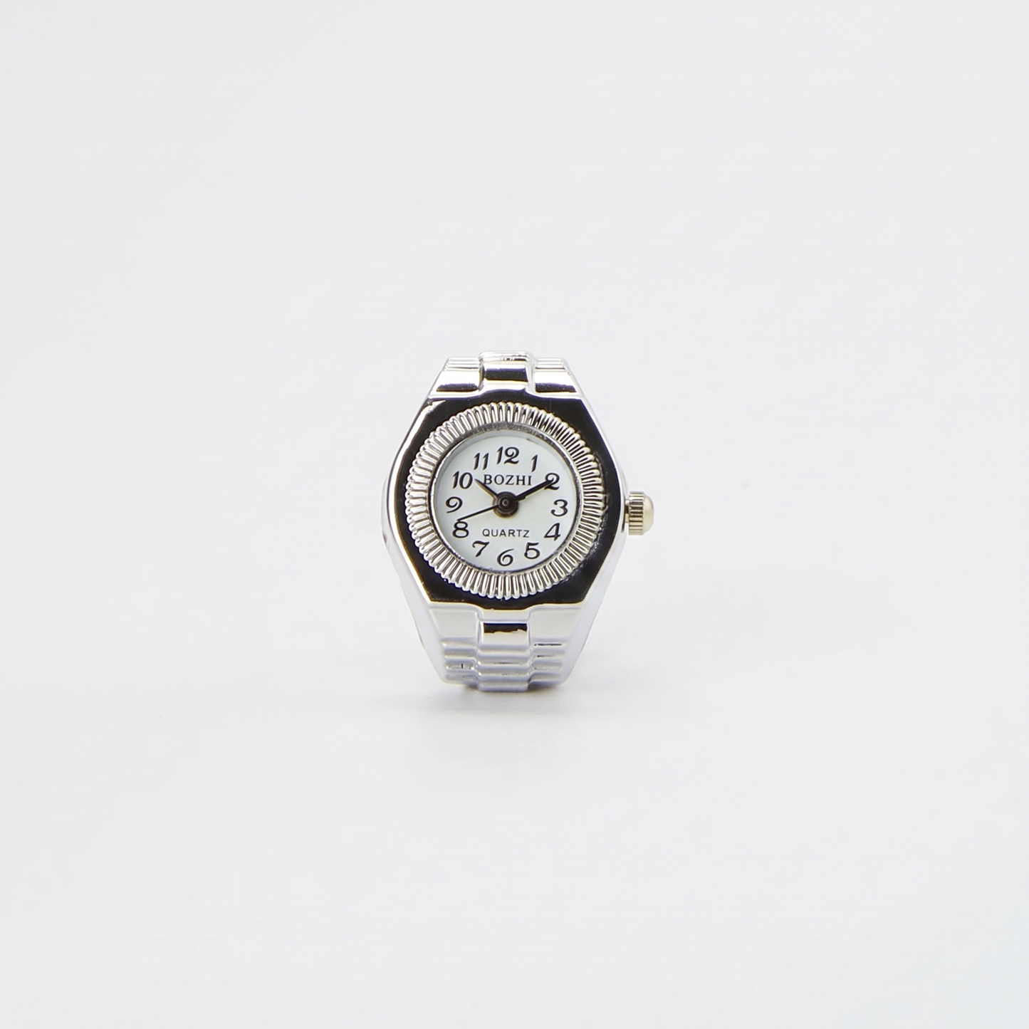 Anillo Milano | Blanco Plata