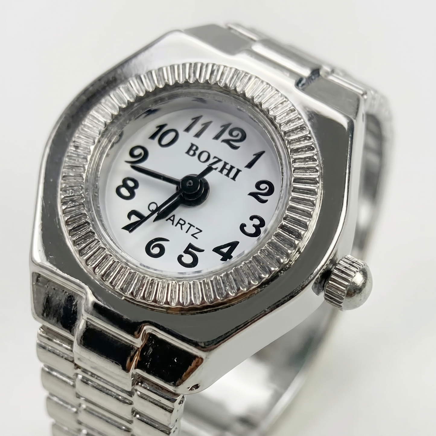 Anillo Milano | Blanco Plata
