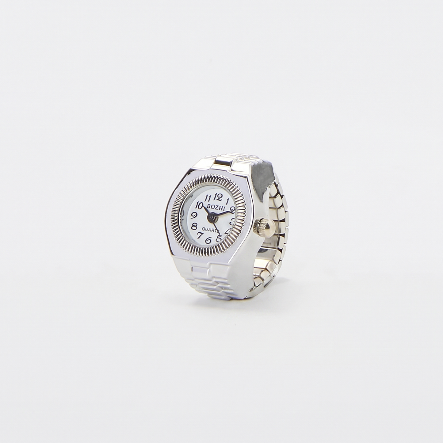 Anillo Milano | Blanco Plata