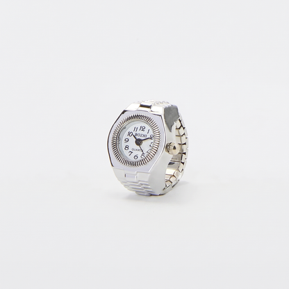 Anillo Milano | Blanco Plata