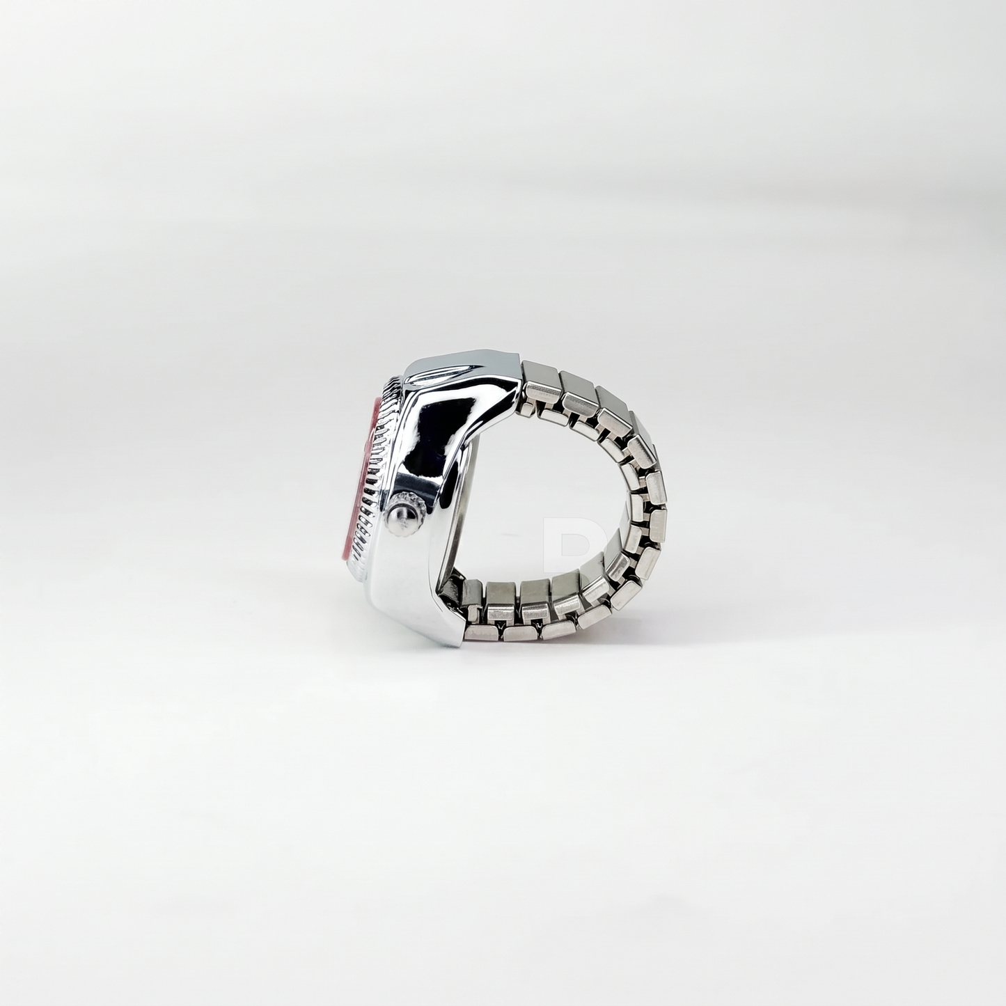 Anillo Digital | Rojo Plata