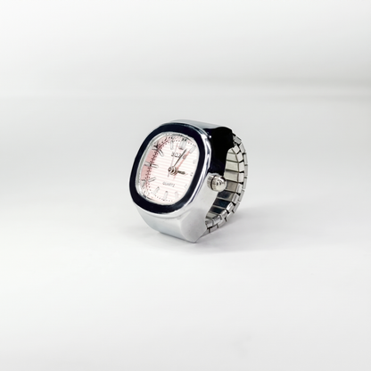 Anillo Nautilus | Rosa Plata