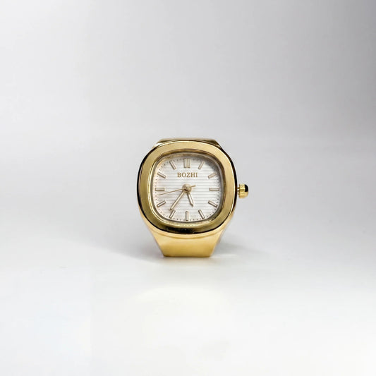 Anillo Nautilus | Blanco Oro