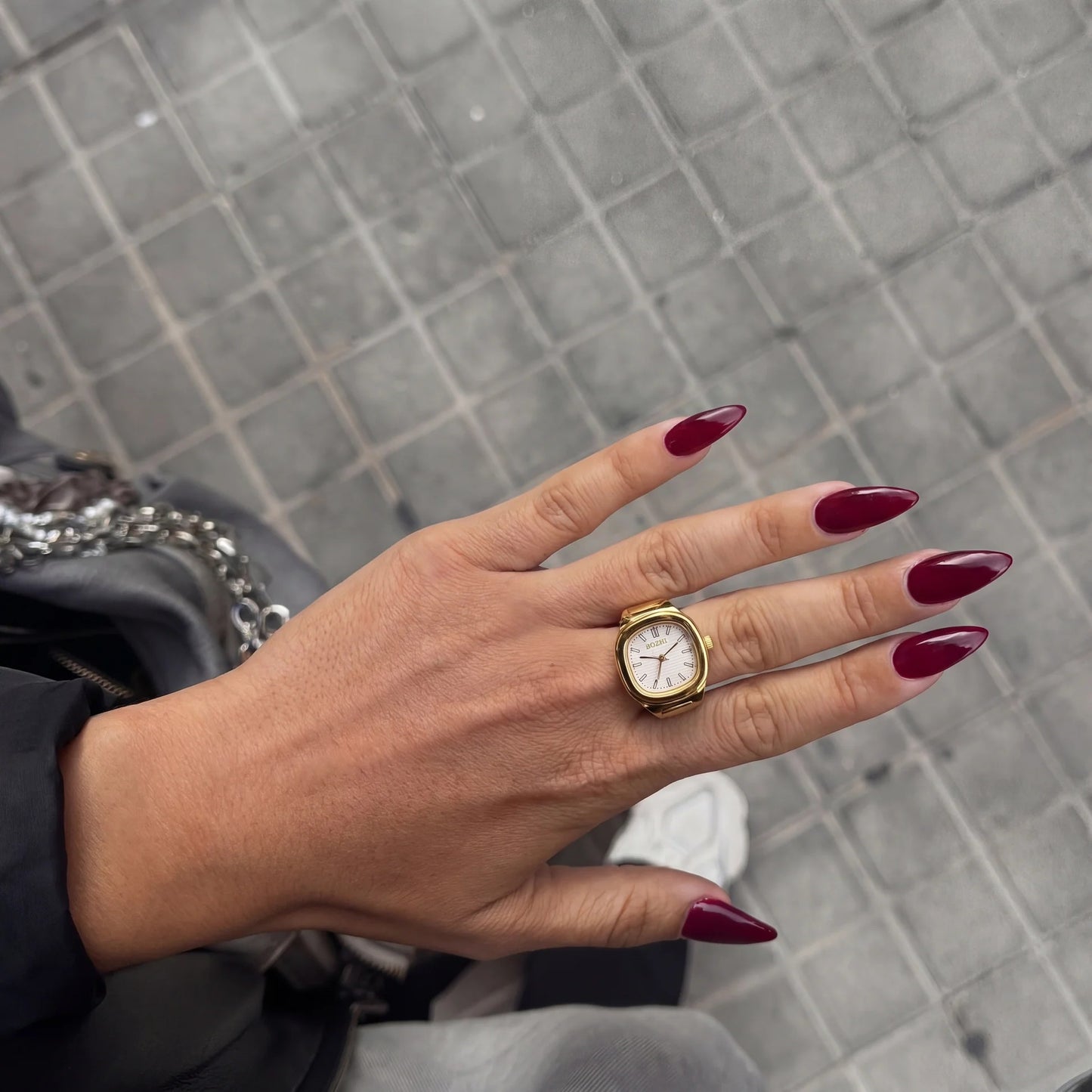 Anillo Nautilus | Blanco Oro