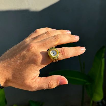 Anillo Milano | Blanco Oro
