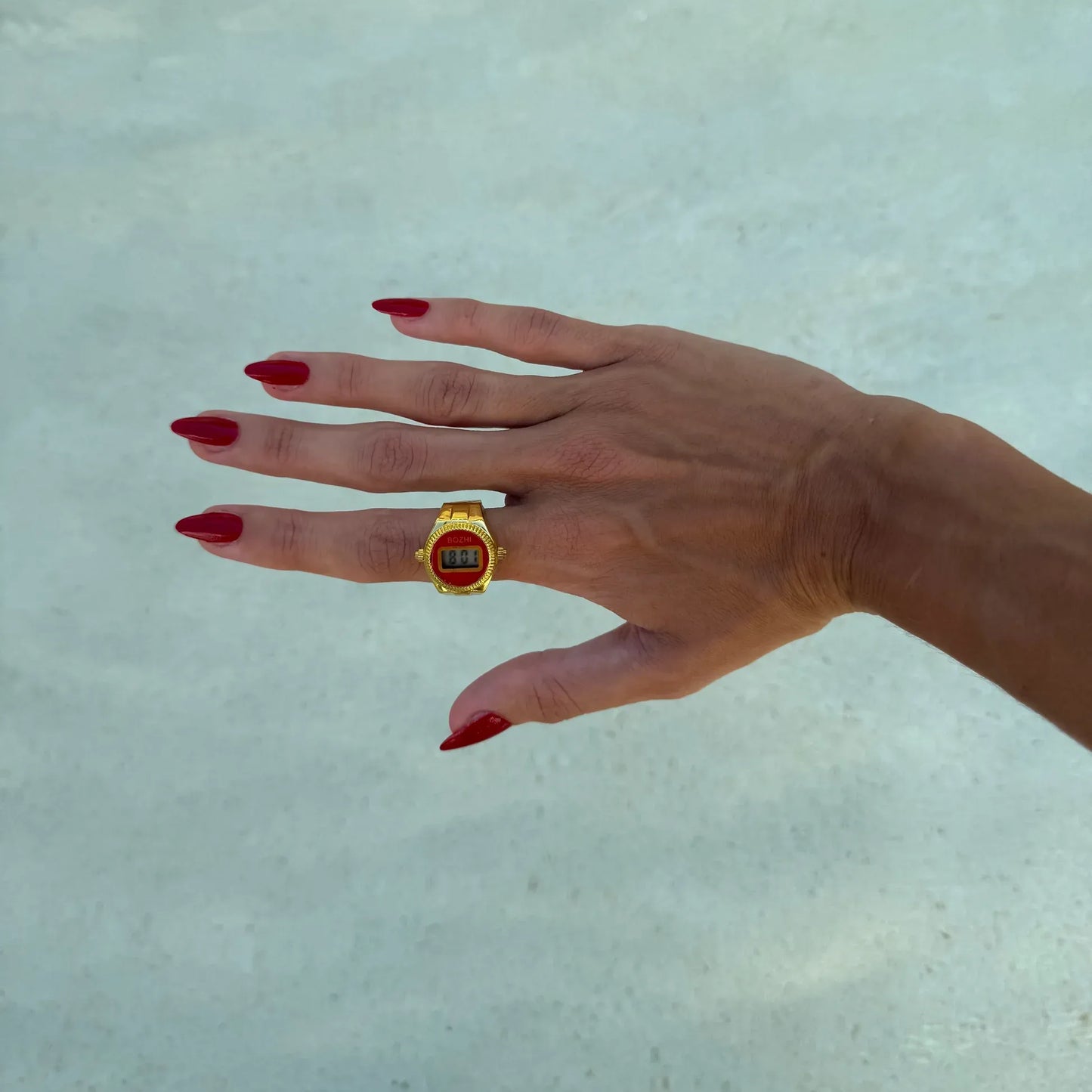 Anillo Digital | Rojo Oro