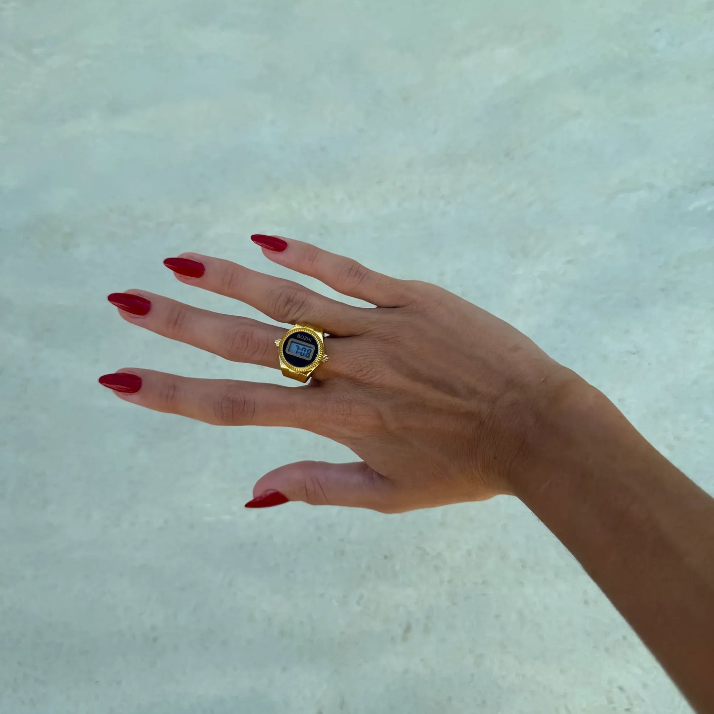 Anillo Digital | Negro Oro