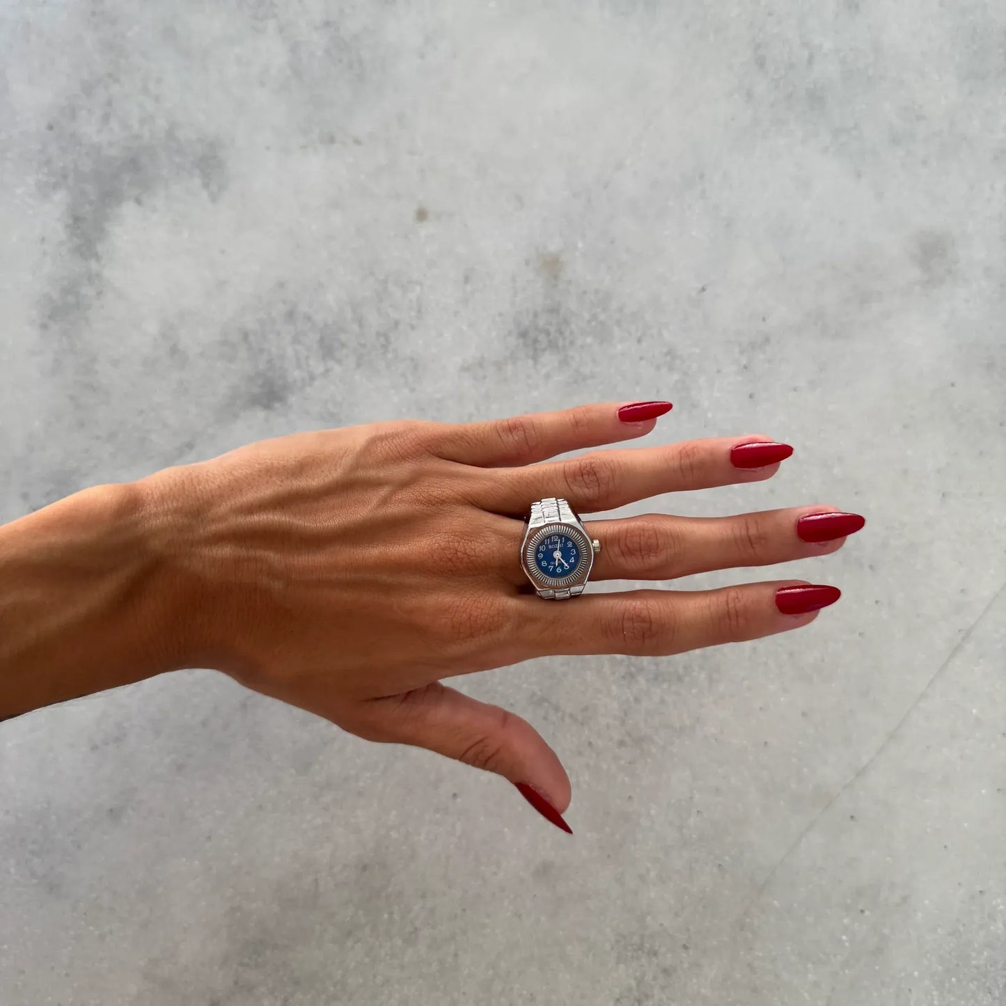 Anillo Milano | Azul Plata